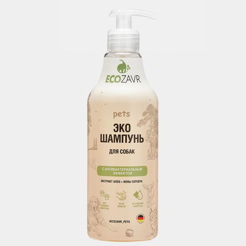 ECOZAVR эко шампунь для собак «Алоэ»
